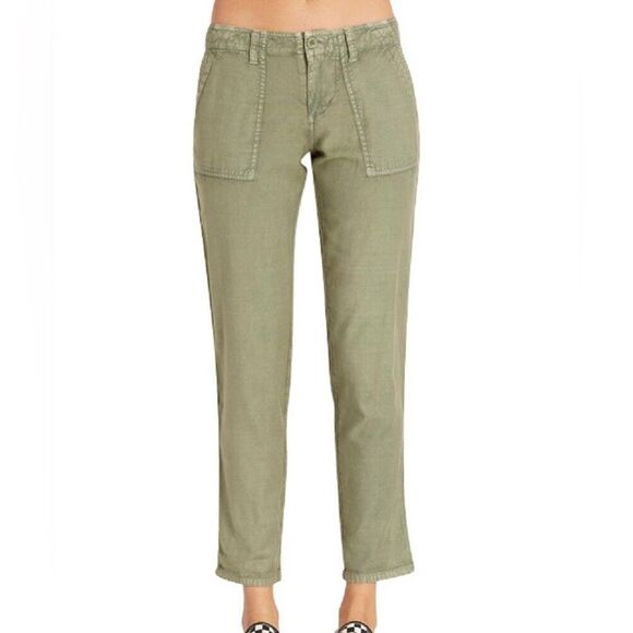 Billabong Army Green Utility Pant Size 26 - Picture 3 of 13